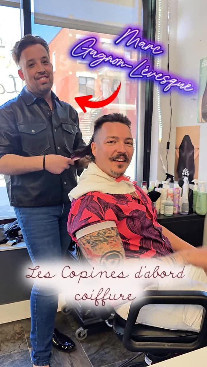 Jean-Philippe Roy assume son mullet à fond, Marc a un nouveau fan