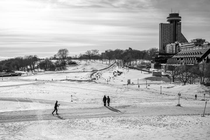 Les plaines d'Abraham en famille : le grand terrain de jeu de Québec, 4 saisons